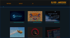 Desktop Screenshot of oliverjanoschek.com